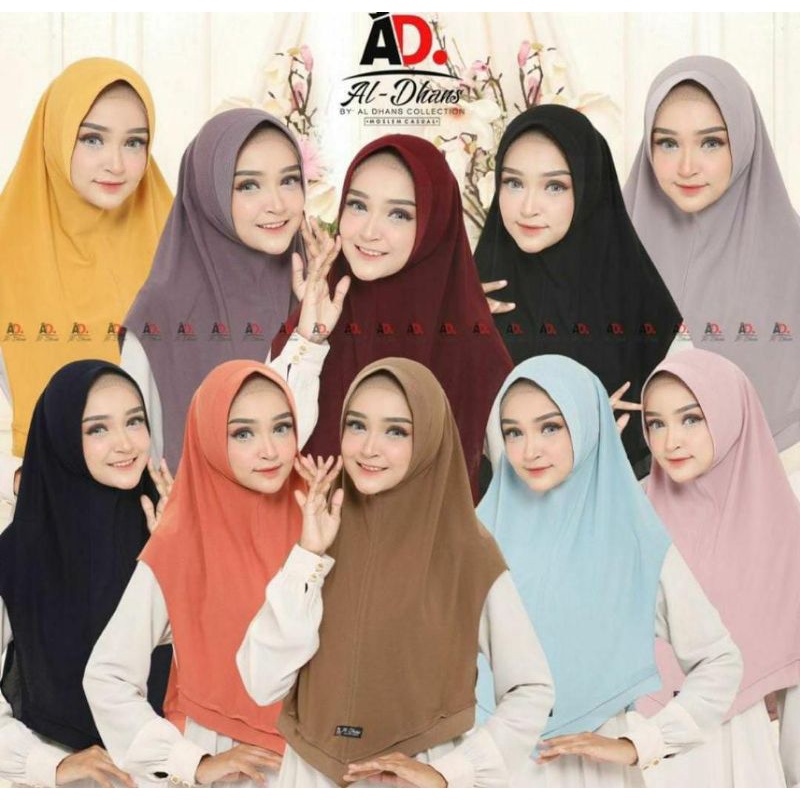 hijab Bergo Pet Al dhans original