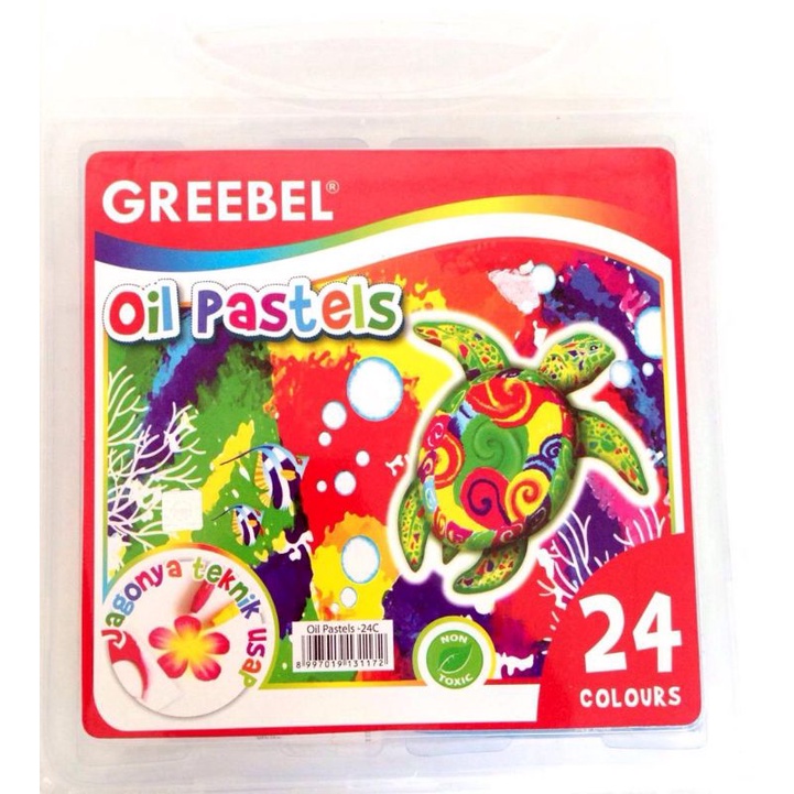 

Greebel Kids Oils Pastels PP - 24C (24 Warna)