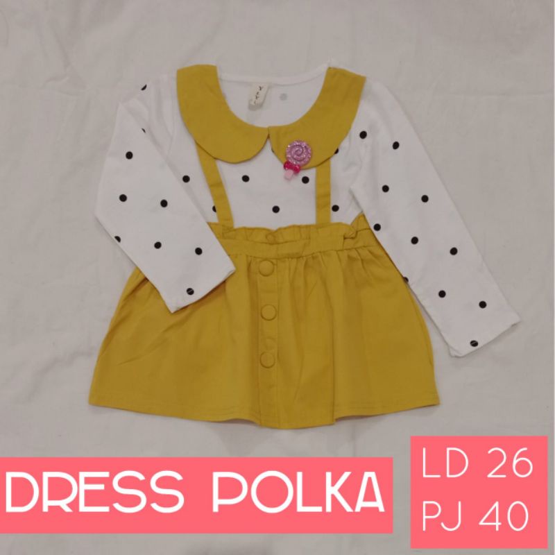 DRESS BAYI 1 tahun / 6 bulan IMPOR PREMIUM BAHAN BAGUS HALUS 80RIBU KADO BABY