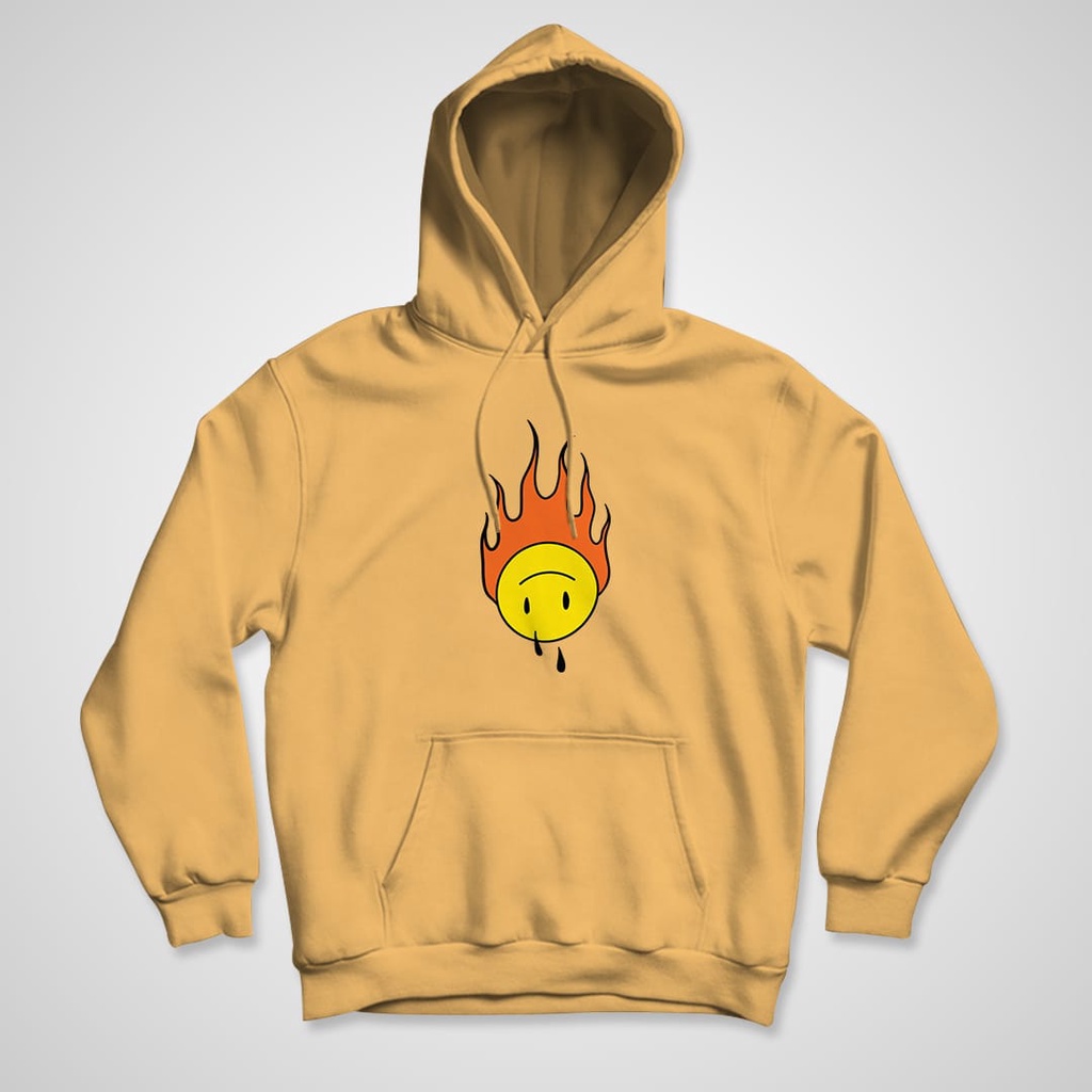 HOODIE PRIA FALLING EMOT / HOODIE PRIA TEBAL