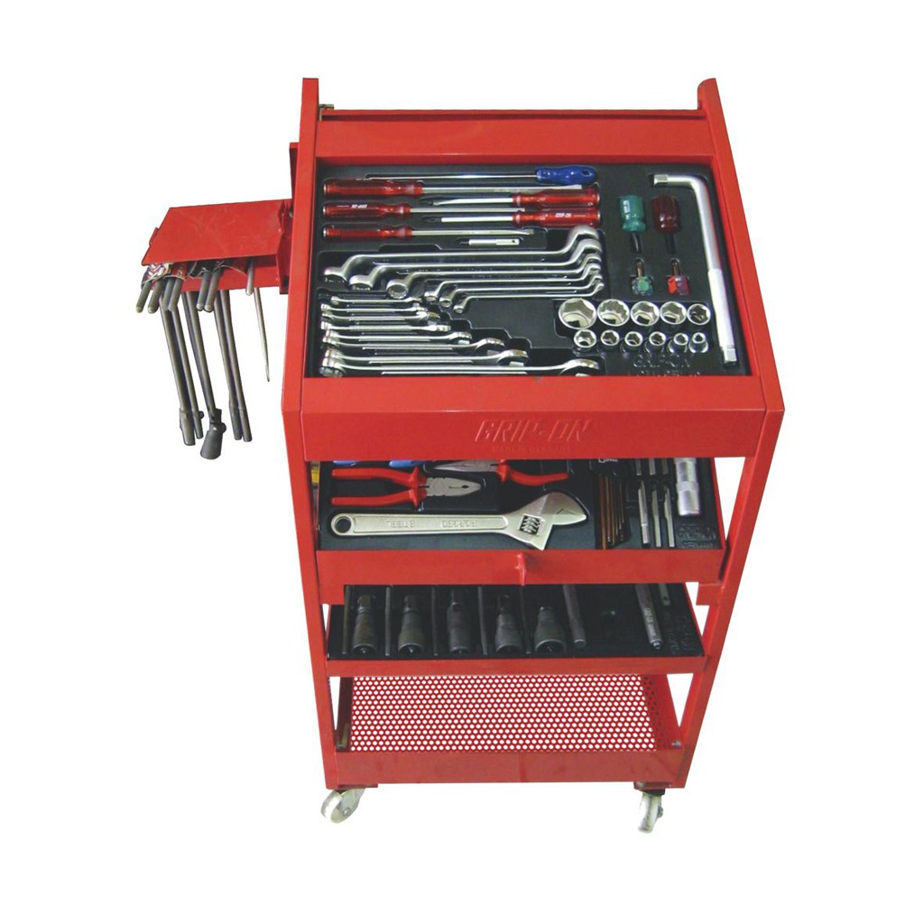Grip-On Mechanic Truster / Toolset / Tool Rack / Caddy Tools Complete Set