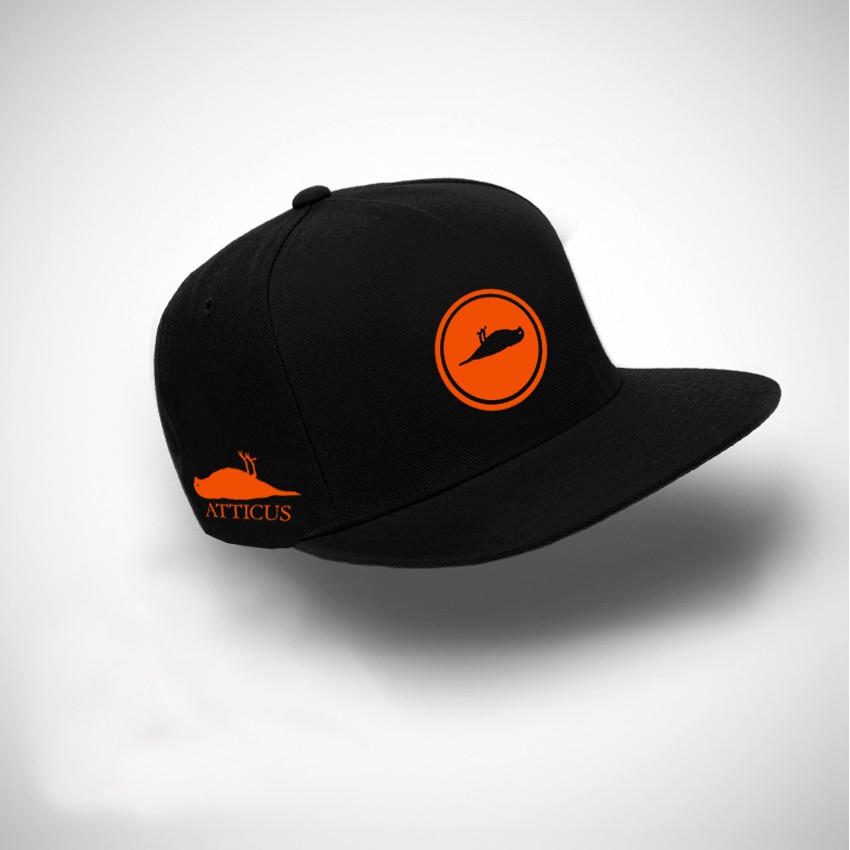 Indah Clothing Topi Snapback ATTICUS Circel Orange Premium