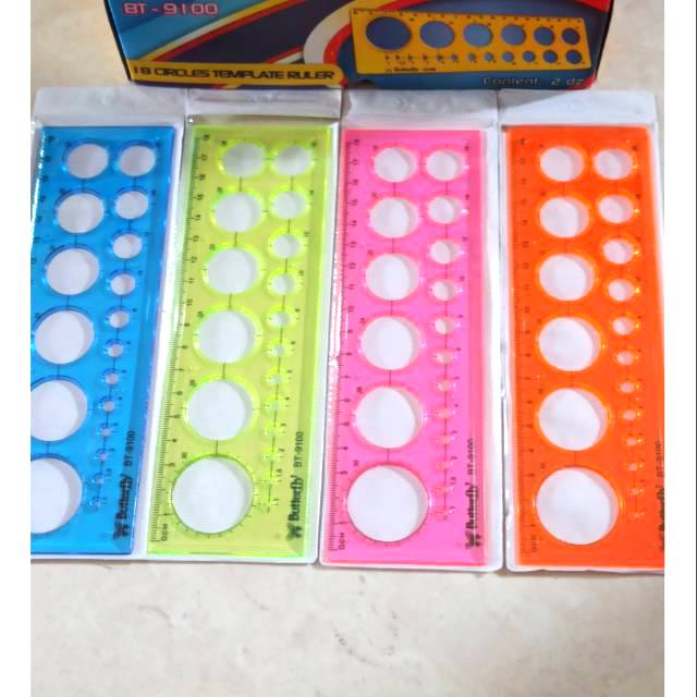 

Penggaris bulat butterlfy Bt9100