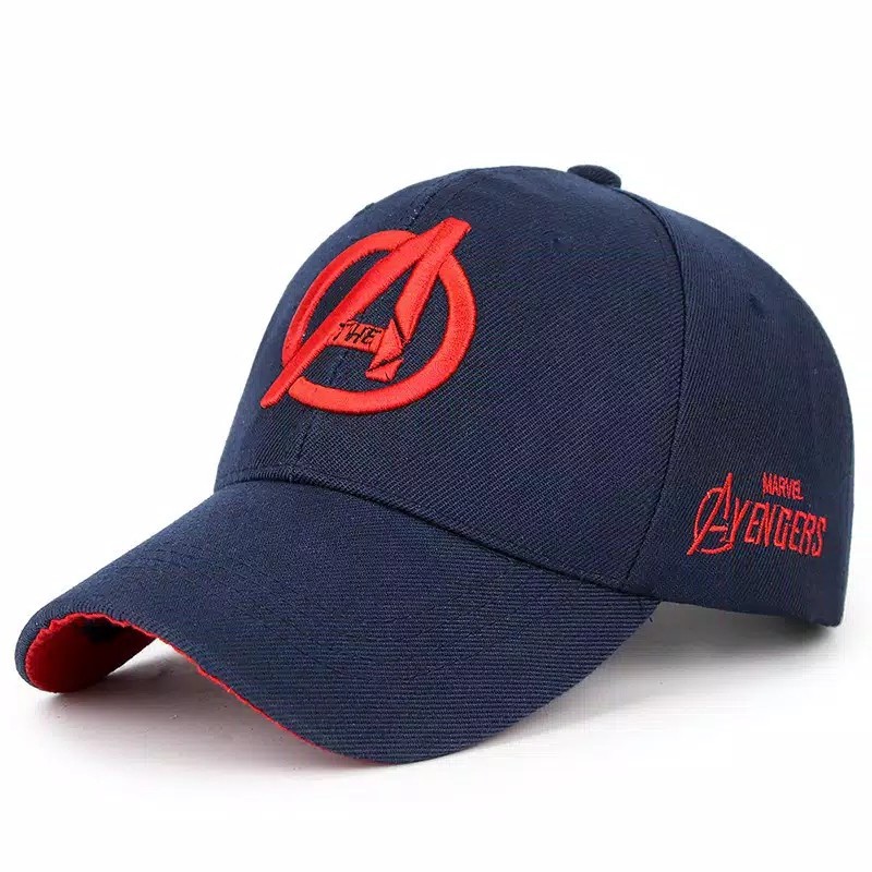 Topi Baseball Bordir Avengers - Topi Avengers Style Pria Wanita - Bisa(COD) Bayar Ditempat.