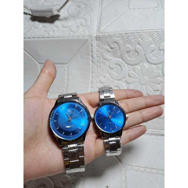 Jam tangan Philipe Ricci rantai pria wanita couple model pasangan