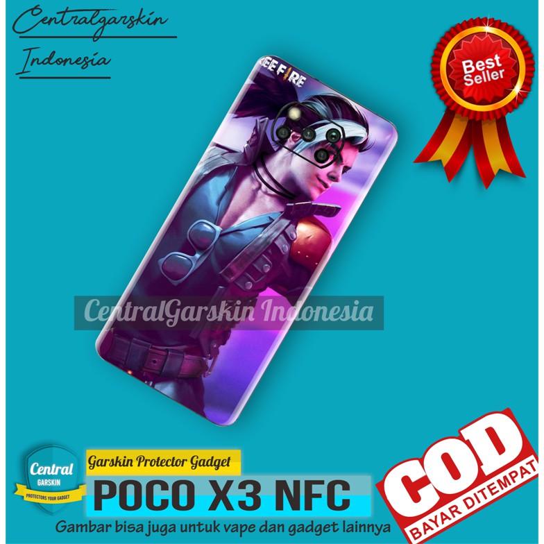 GARSKIN POCO X3 NFC free fire [CENTRAL GARSKIN]