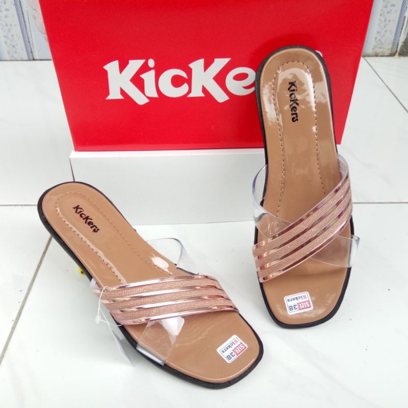 Sandal Wanita Slop Silang Andin