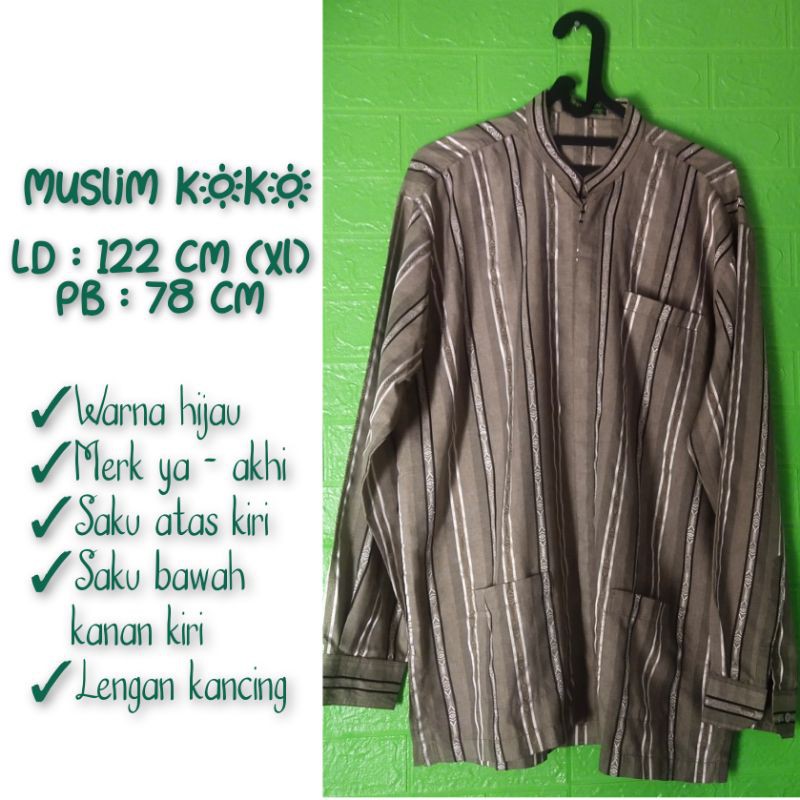 [PRELOVED] MUSLIM KOKO YA AKHI