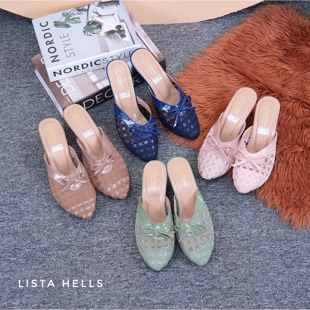 LISTA HEELS / SANDAL WANITA/ SANDAL HAK TAHU/HEELS WANITA