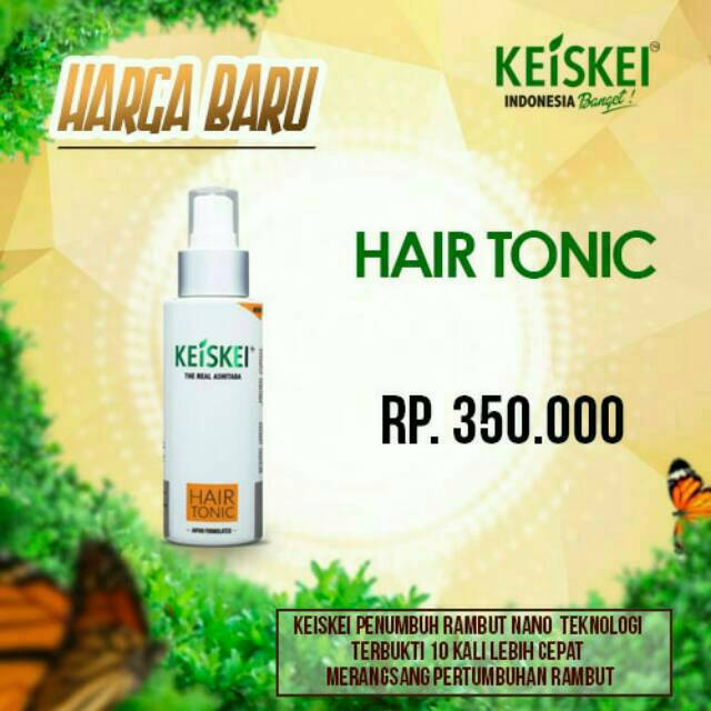 Hair Tonic Perawatan Rambut / Hair Tonic Penumbuh Rambut / Hair Tonic Obat kebotakan