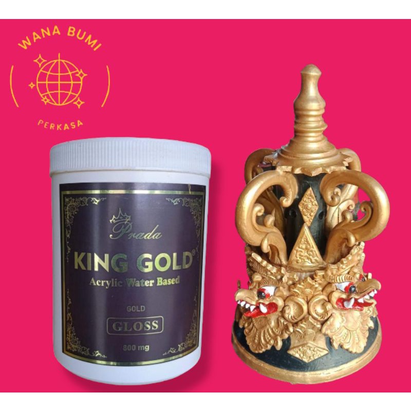 CAT PRADA ACRILIC | CAT EMAS WATERBASED | PRADA KING GOLD