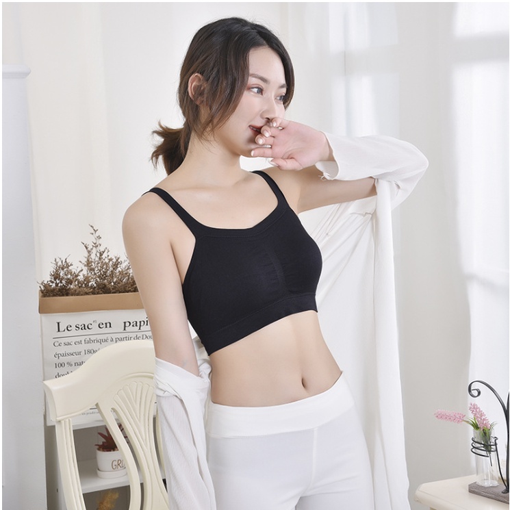 Bra Tank Top Bra Tanpa Kawat Bra Polos Bra Fashion Bra Yoga Bra Sport bra kaos bra kekinian