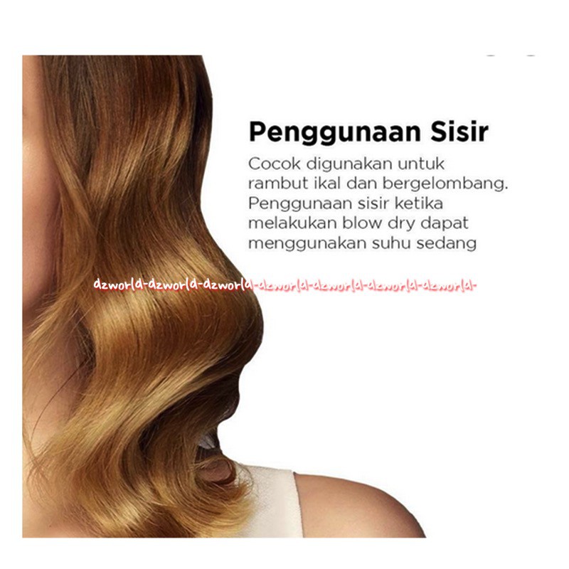 Vidal Sasson Styling Vs 2047 Sisir Blow Sisir Untuk Mengembangkan Rambut Sisir Bulat Fidal SessionHair Comb