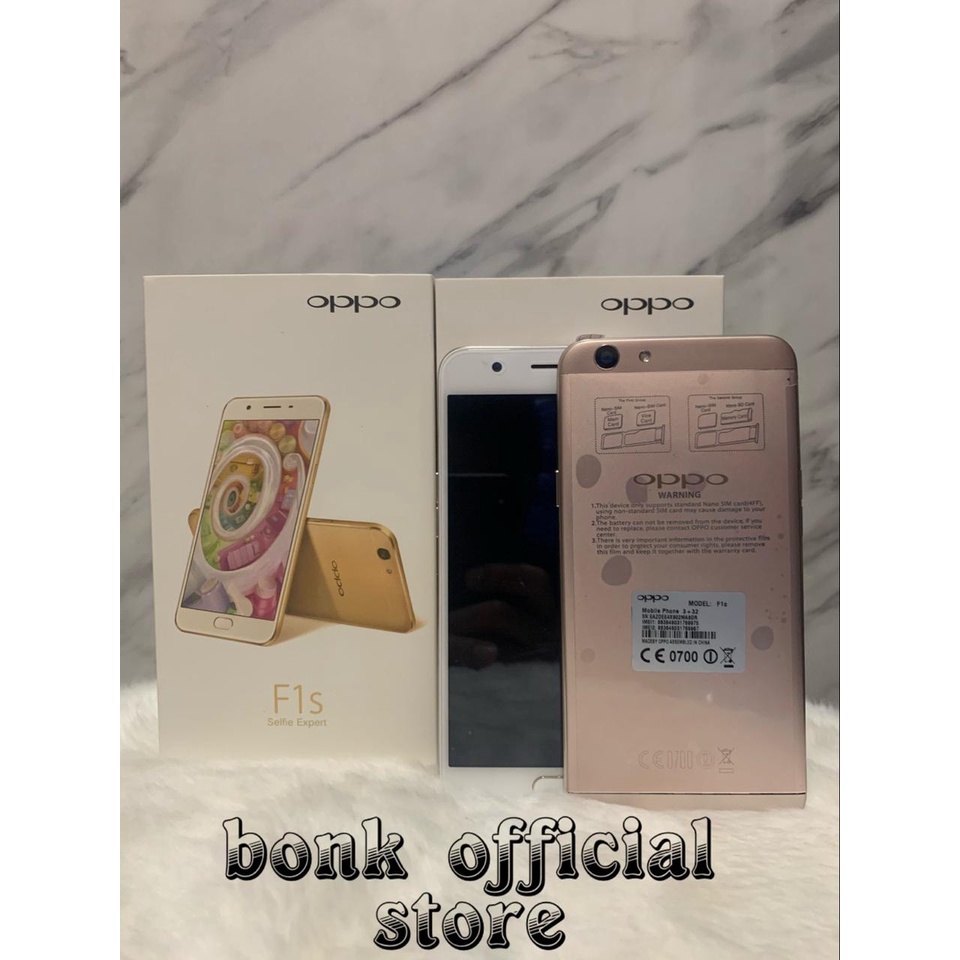 OPPO F1S RAM 4/64 GARANSI 1 TAHUN