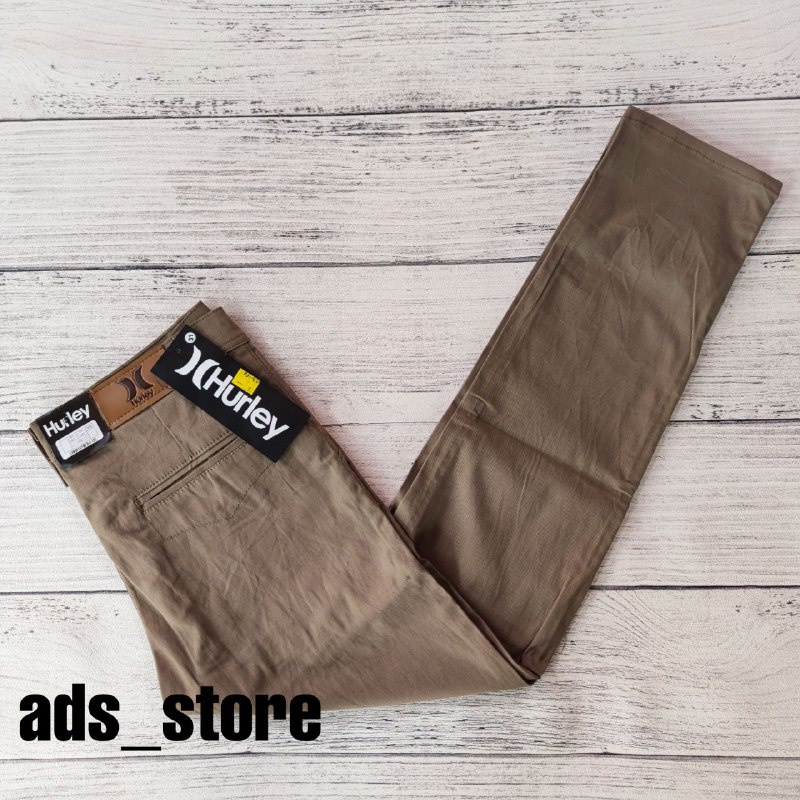 HURLEY Chino Pant Celana Chino Panjang Pria Slim Fit Premium Distro No 27-38