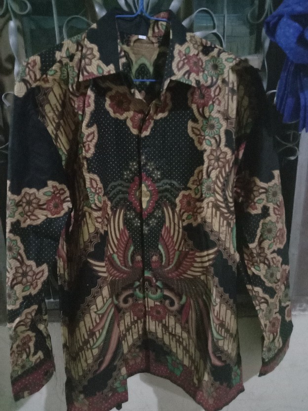 Kemeja Batik Cowo Lengan Panjang Size M,l,xl,xxl