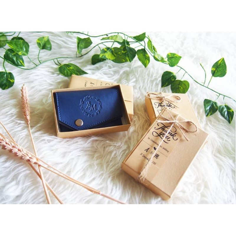 

Souvenir Card Holder Gantungan dengan packing paper box