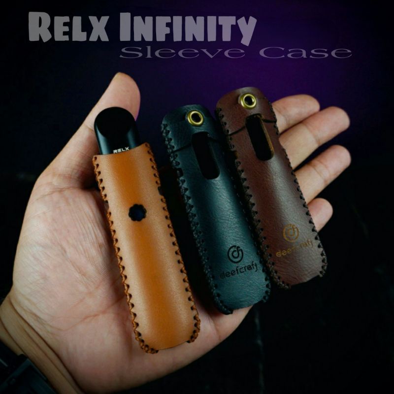 Premium Sleeve Case Rlx Infinity Free Tali Lanyard / Holder Casing Rlx Infinity Leather Sleeve