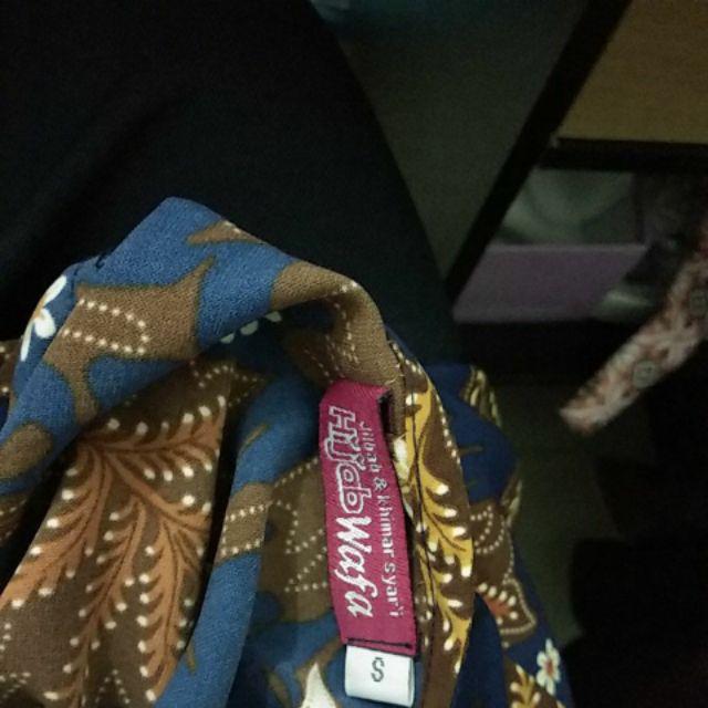 Gamis Batik Daun