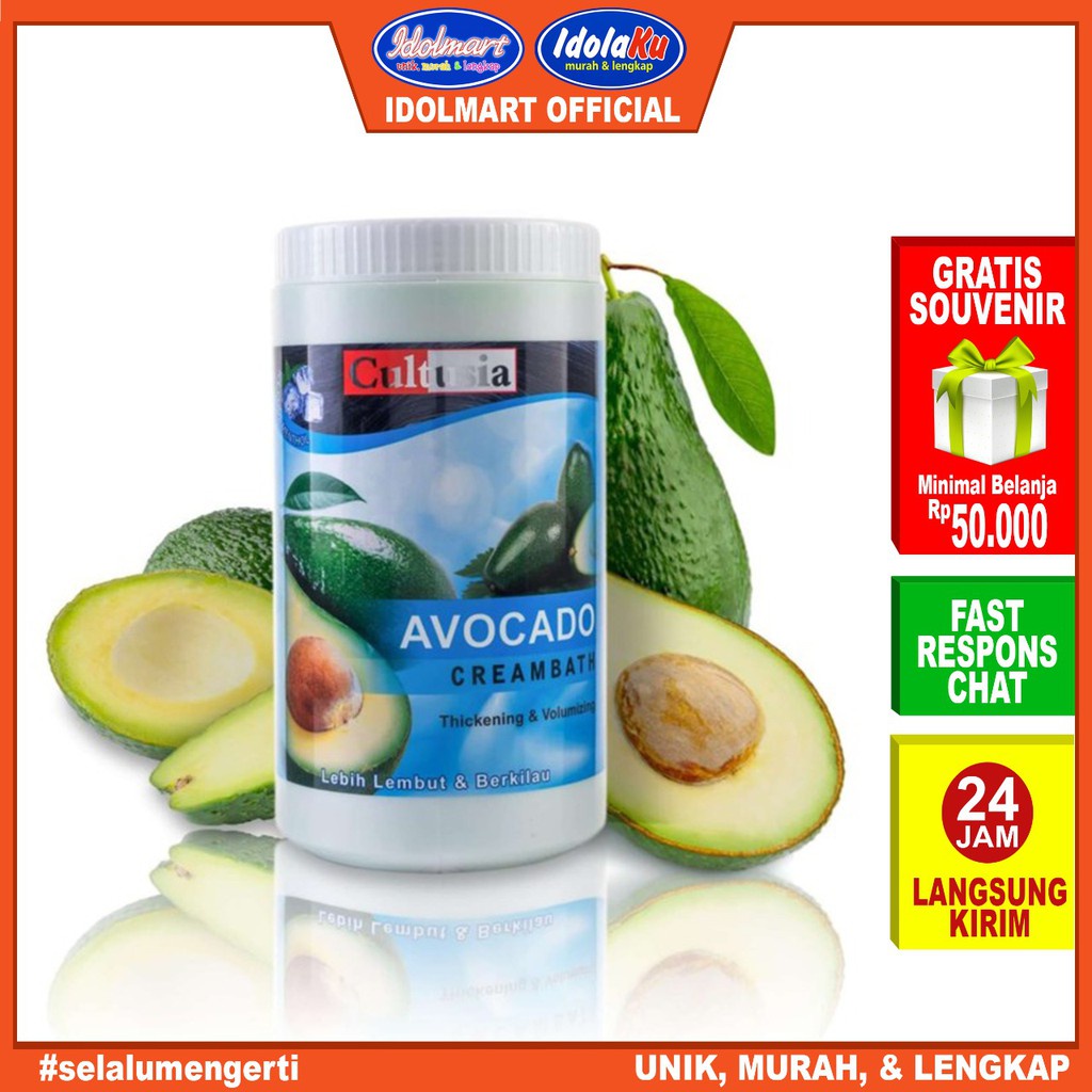 IDOLAKU Cultusia Creambath Avocado 1000ml