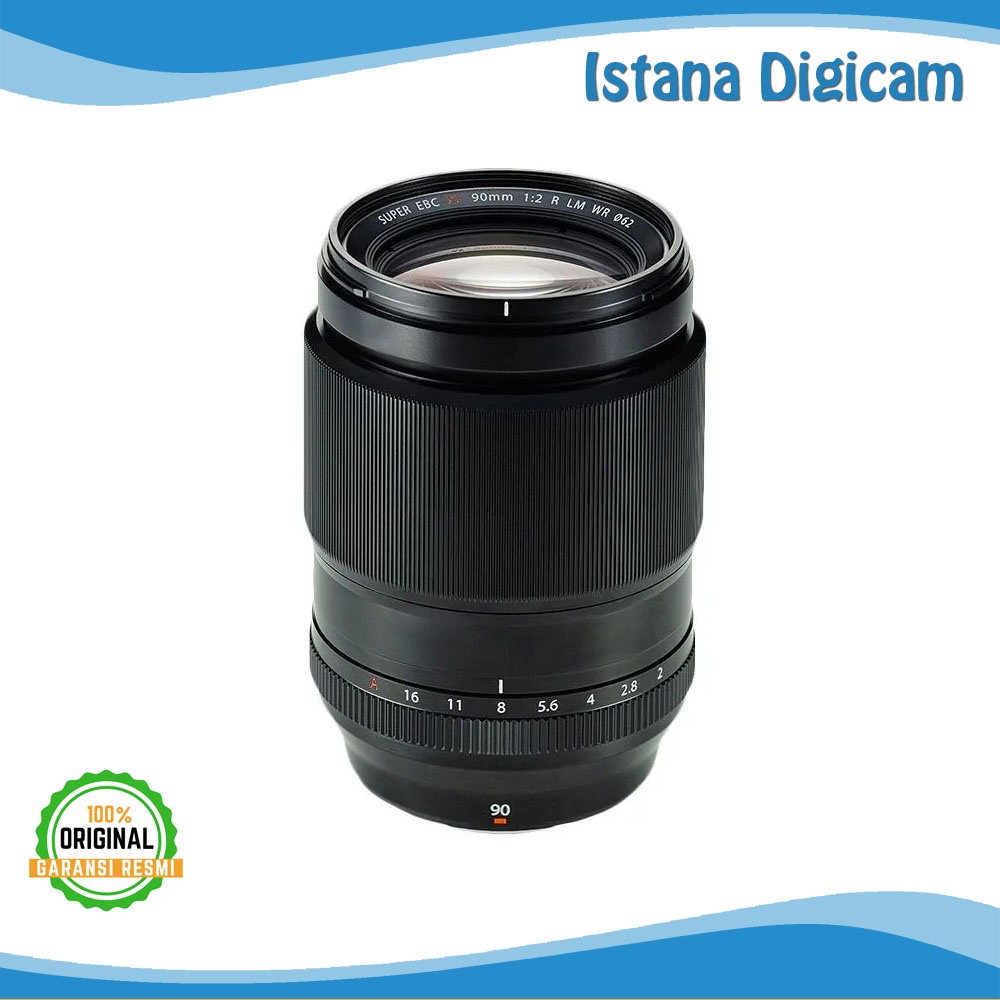 Fujinon XF 90mm f2 R Resmi PT FujiFilm Indonesia 1 Tahun XF90mm