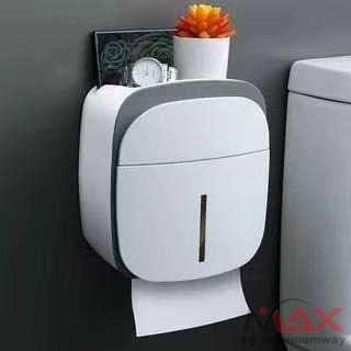 Organizer Kamar Mandi Holder HP Tempat Tisu Laci Sabun dan Tempat Shampoo sampo all in jadi satu Xuanxuan Kotak Tisu Tissue Storage Toilet Paper Box Dispenser Wall Mounted Toilet Paper Holder Waterproof Towel Holder Wc Roll Paper Stand Case For Toilet