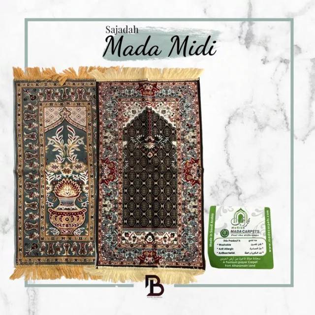 Sajadah mada mekkah midi 65cm x 110