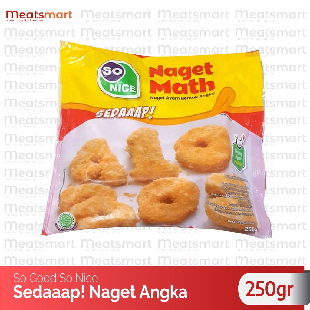 

SO GOOD SEDAAAP! NAGET MATH 250gr