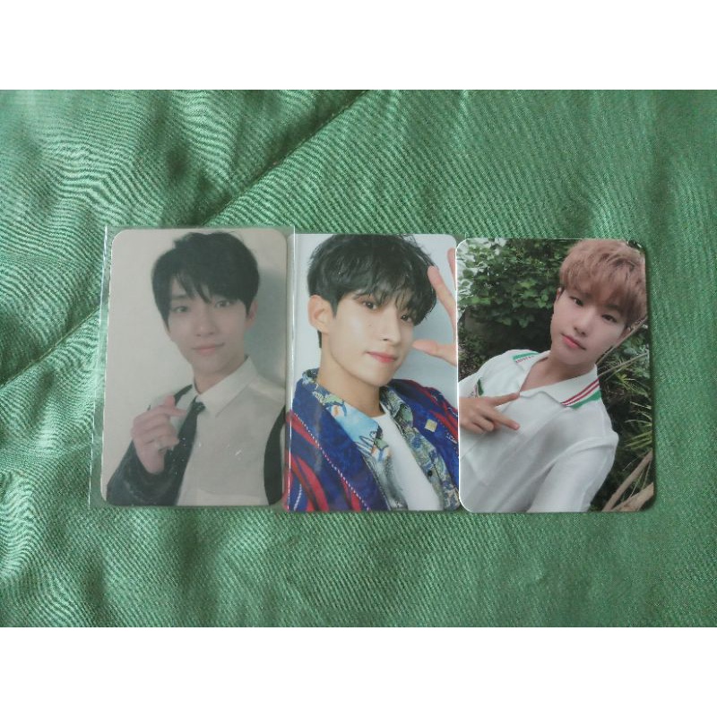 seventeen photocard pc dvd incomplete dk dokyeom seokmin