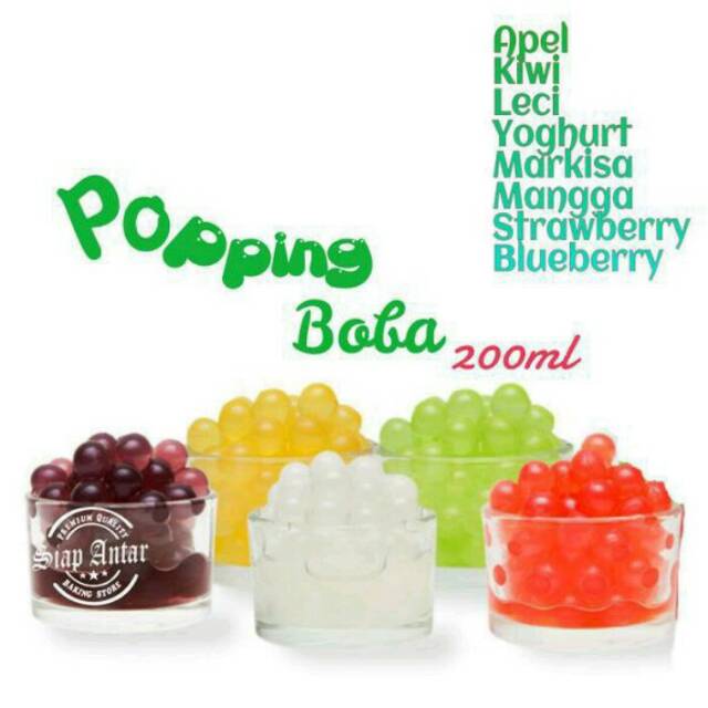 

#Promo Popping Boba | Fruit Bubble Pearl