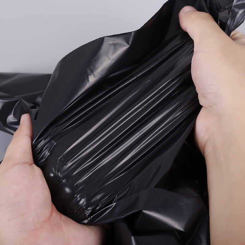 JAKARTAWHOLESALE [COD] ISI 100PCS PLASTIK POLYMAILER PLASTIC PACKING ONLINE BLACK 28x40Cm