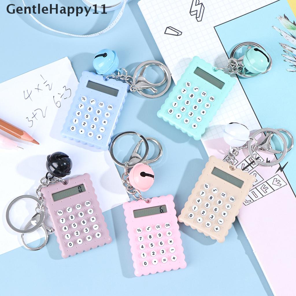 Gentlehappy Kalkulator Mini Portable 8digis Display Kalkulator Ultra-Tipis Perlengkapan Sekolah