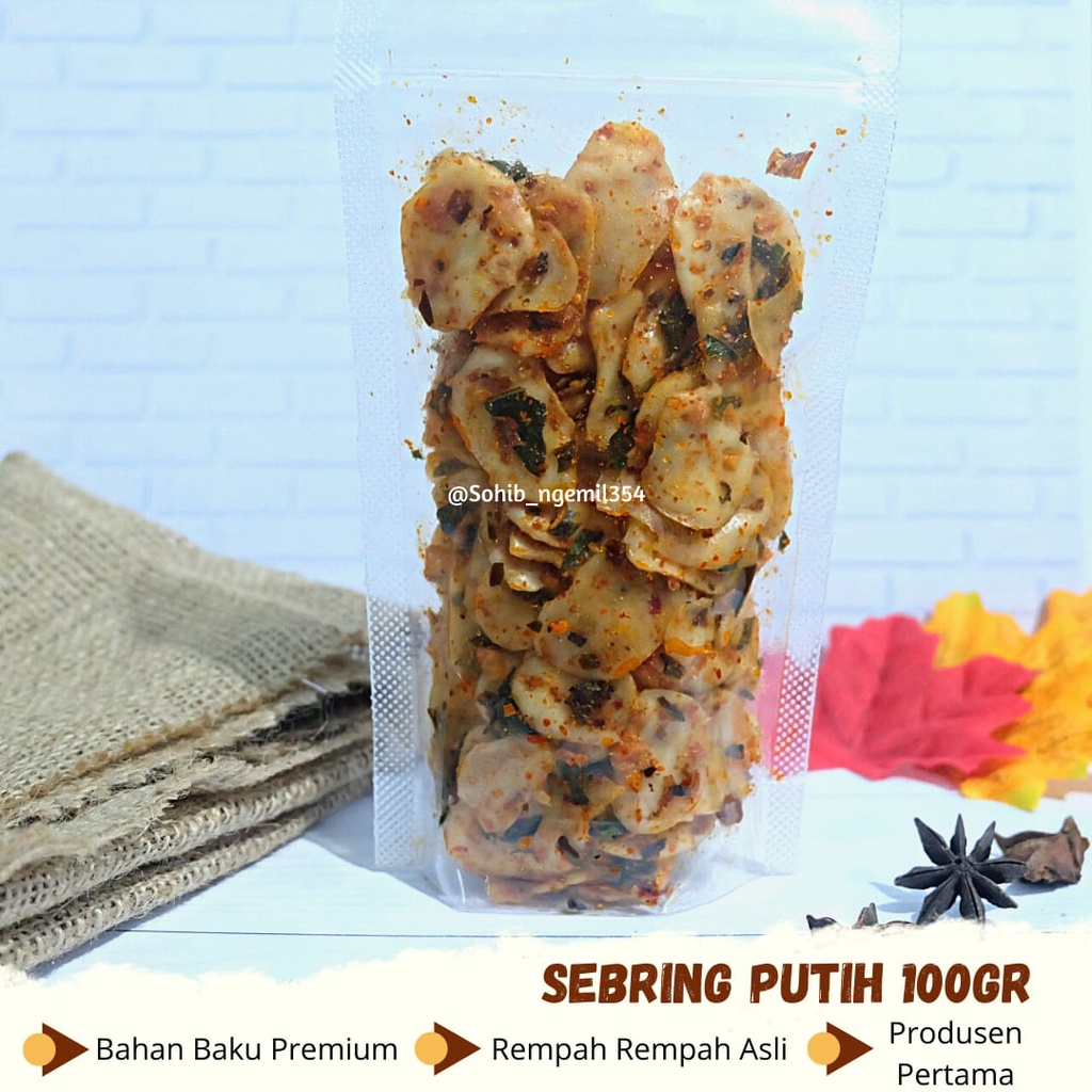 

SEBRING PUTIH 100GRAM