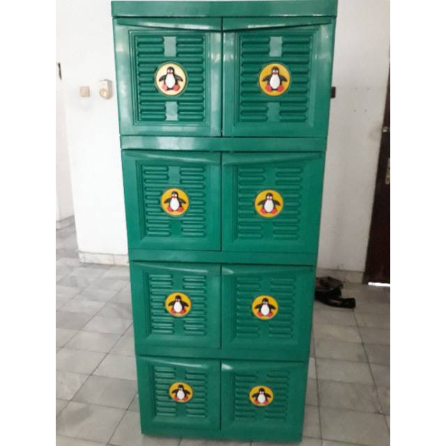 Lemari plastik / lemari pakaian / lemari rak serbaguna ssn 2 JUMBO