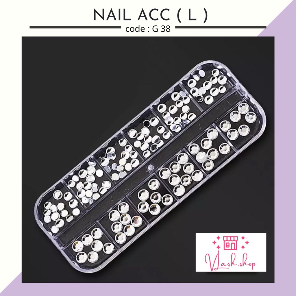 31 - 48 - NAIL ACCESORIES - HIASAN PERMATA KUKU