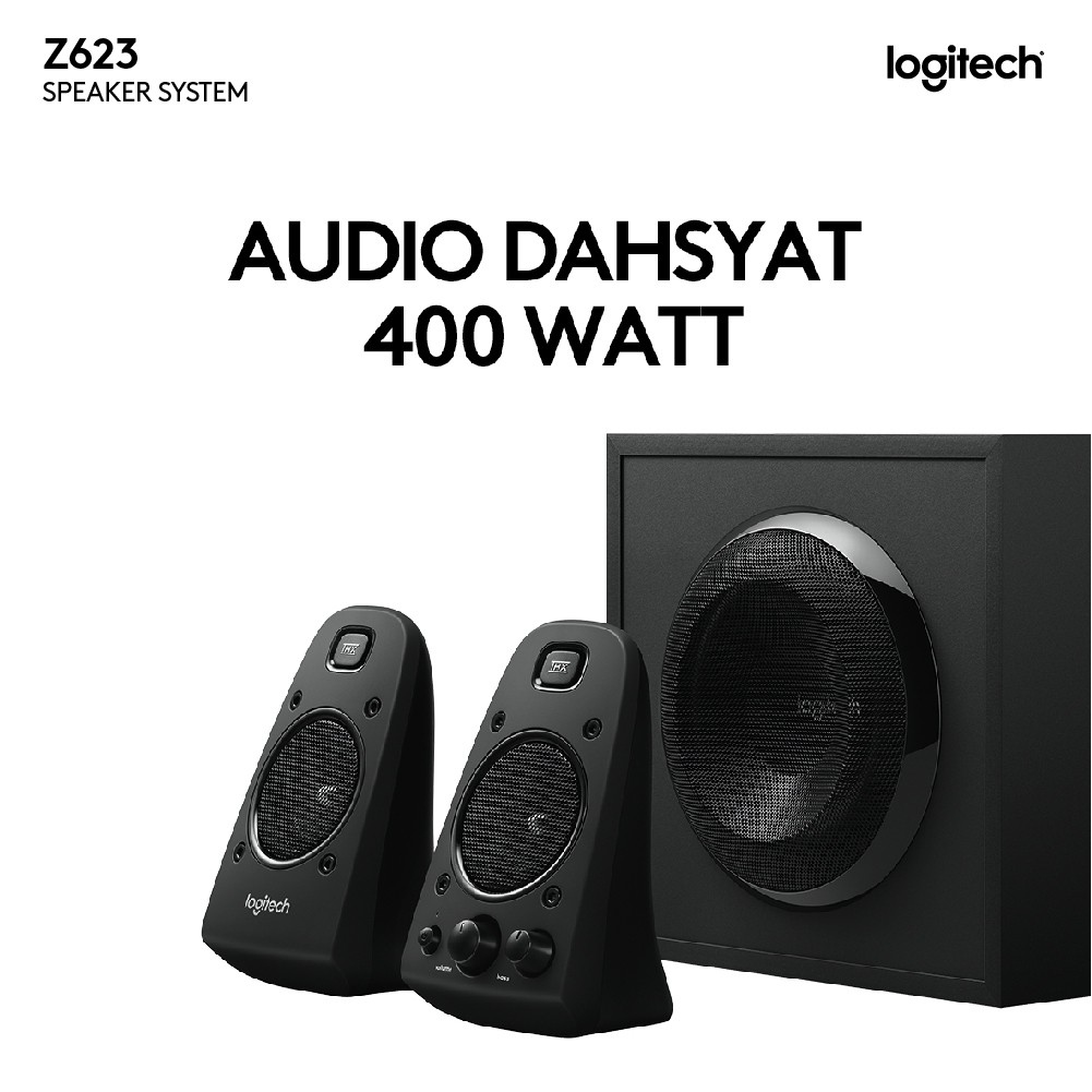 Logitech Z623 Speaker System With Subwoofer