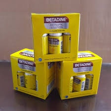 BETADINE ANTISEPTIC SOLUTION 5ml obat luka