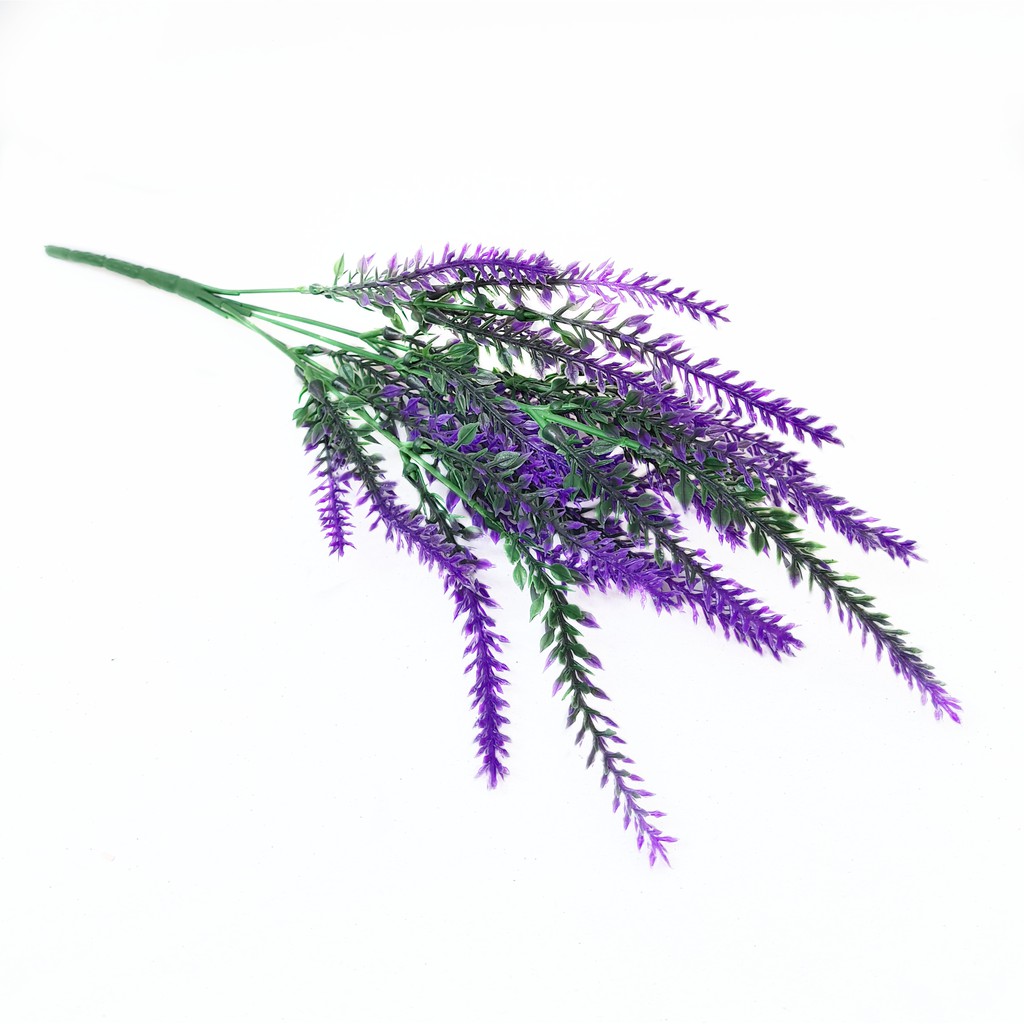 Bunga Plastik Lavender Artificial Dekorasi Rumah Cantik - AF20A-6