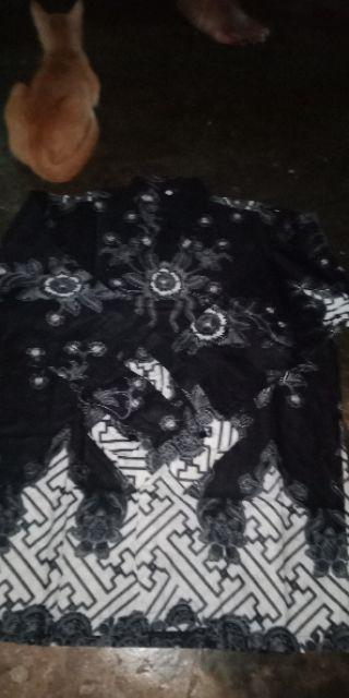 Kemeja Batik Motif Pagar Bunga