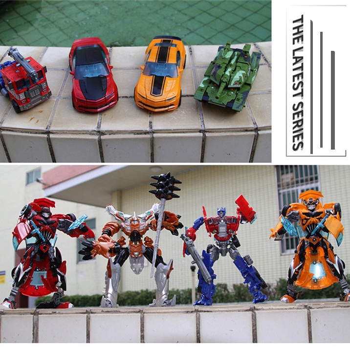 Mainan Mobil Action Figure Transformer /2 Bentuk - JJ601