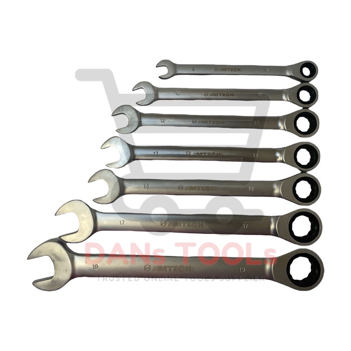 Kunci Ringpas Rachet Set - Ring Pas - Gear Rachet Combination Wrench