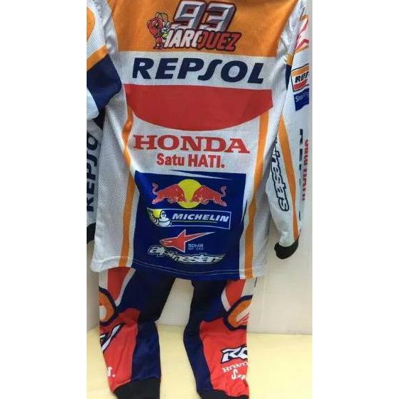 Great Sales Baju motor GP anak - stelan motogp repsol honda ..,..