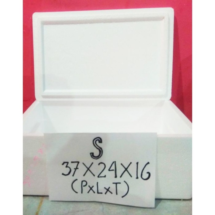 STYROFOAM BOX LUBUKAN/PEMBESARAN/KOLAM IKAN UKURAN S