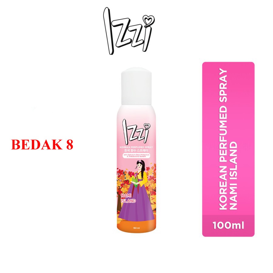 IZZI Korean Perfumed Spray 150 Ml/Gyeongbok Palace/Everland Park/Nami