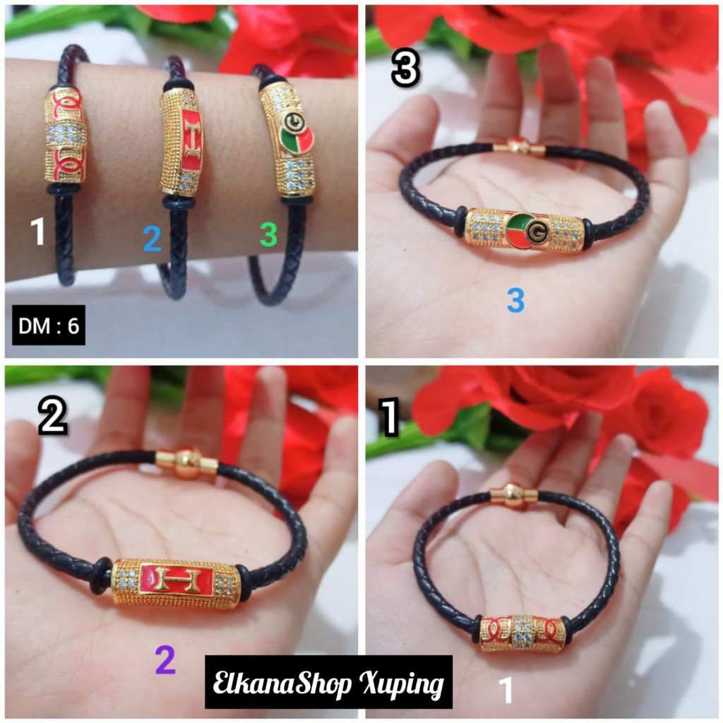 Gelang pandora magnet liontin tabung