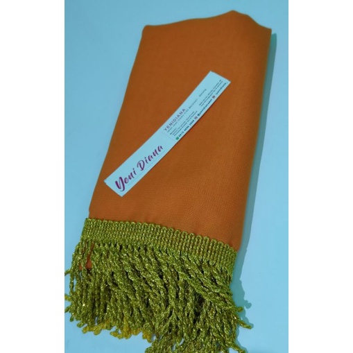 Selendang Tari /Sampur Tari Dewasa (Lebar 50-60cm)-Orange