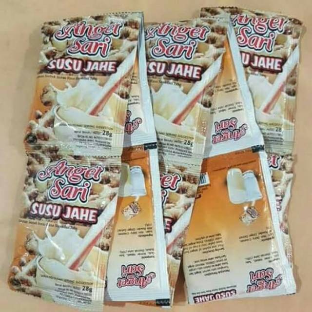 

Anget Sari Susu Jahe / Wedang Jahe isi 10 Sachet