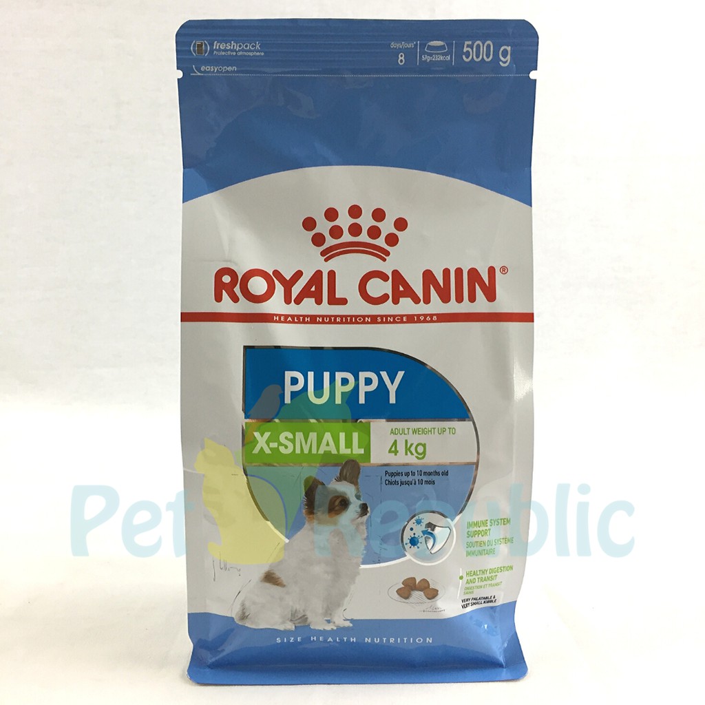 

ROYAL CANIN Makanan Anakan Anjing Puppy XSmall Breed 500gr