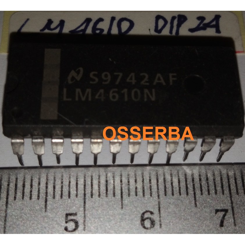 LM1036N LM4610N LM1036 LM4610 Dual Op Amp IC DIP