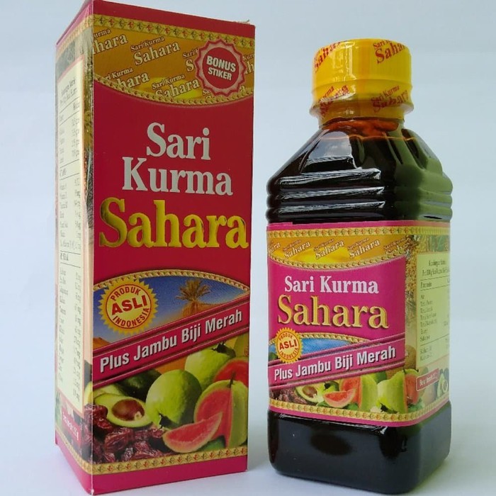 

Sari Kurma Sahara Plus Jambu Biji Merah